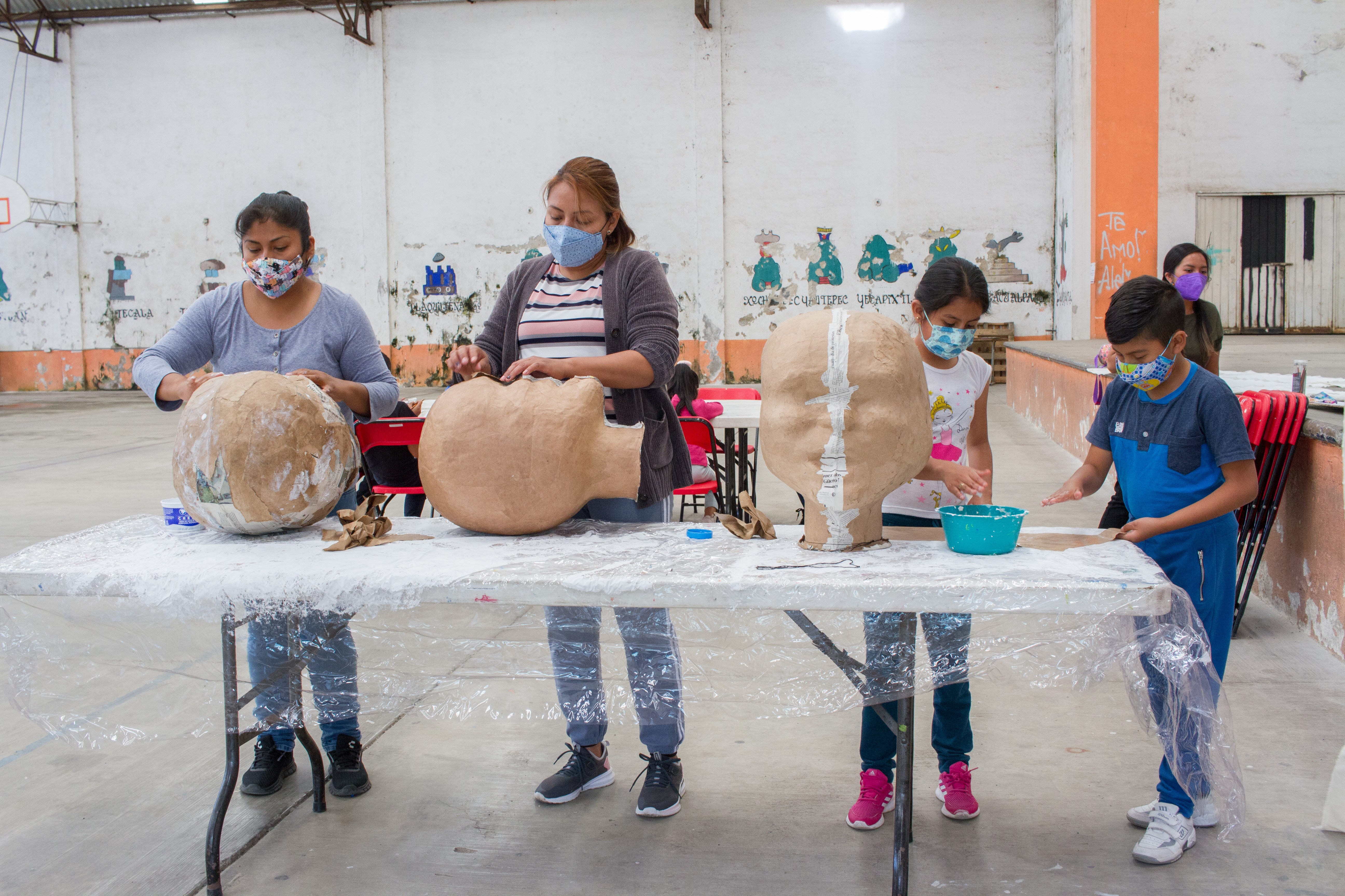 Semillero Creativo de Dibujo, Pintura, Modelado, Escultura y Muralismo